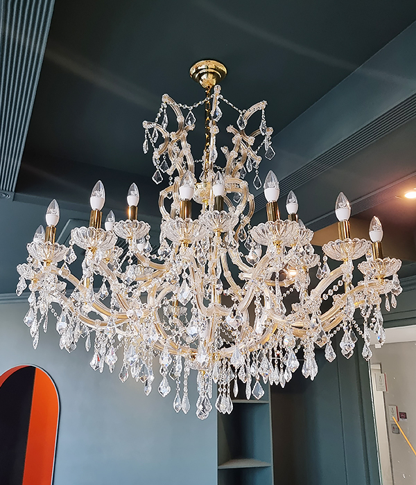 그리나 25등(1200파이) 크리스탈 샹들리제 로비조명 대형샹들리에